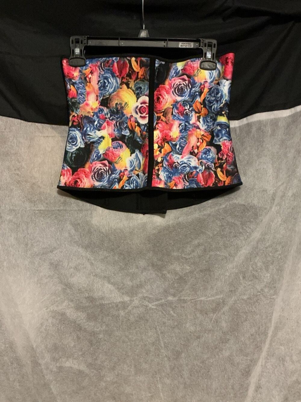 Luxx Curves Waist Trainer SZ L Floral Multicolor